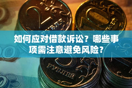 济南如何应对借款诉讼？哪些事项需注意避免风险？