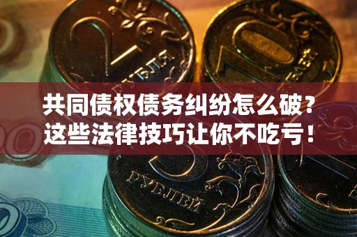 济南共同债权债务纠纷怎么破？这些法律技巧让你不吃亏！