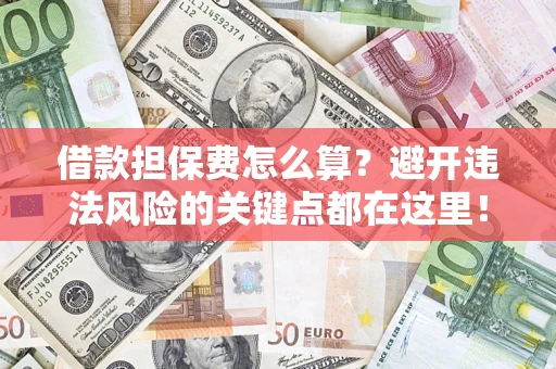 济南借款担保费怎么算？避开违法风险的关键点都在这里！