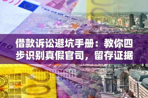 济南借款诉讼避坑手册：教你四步识别真假官司，留存证据不踩雷