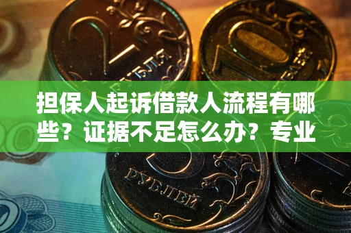 济南担保人起诉借款人流程有哪些？证据不足怎么办？专业律师解答
