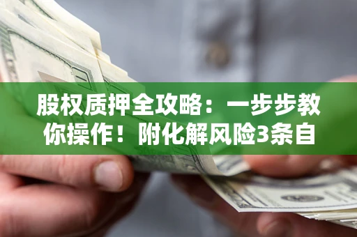 济南股权质押全攻略：一步步教你操作！附化解风险3条自救法则