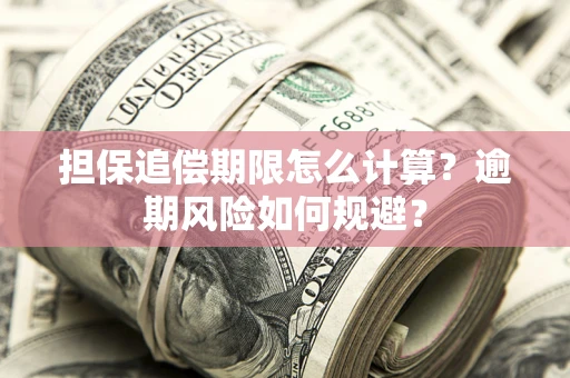 济南担保追偿期限怎么计算？逾期风险如何规避？