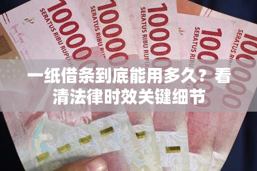 济南一纸借条到底能用多久？看清法律时效关键细节